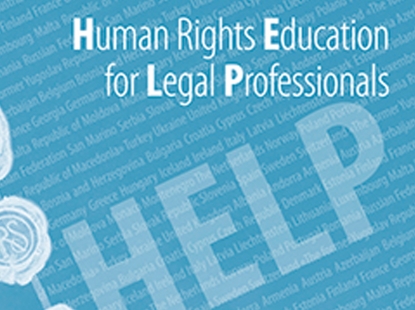 The European Programme for Human Rights Education for Legal Professionals (HELP) disponibil pentru studenții USEM